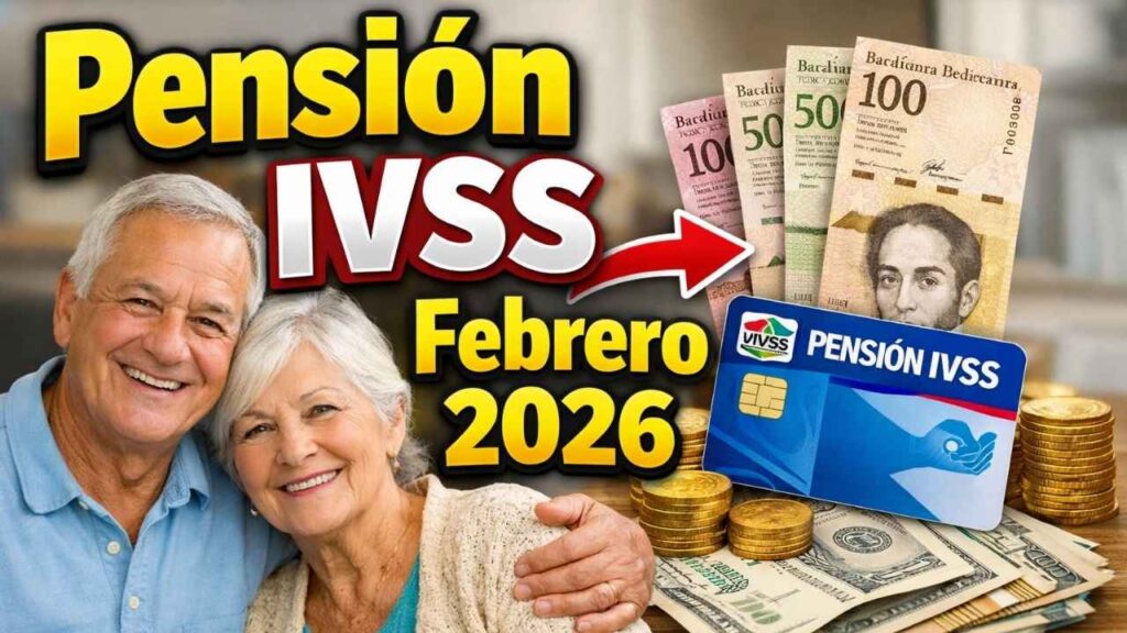 Pensión IVSS Febrero 2026: Fecha de Pago, Anticipo y Monto Oficial Confirmado