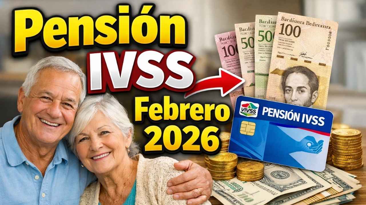 Pensión IVSS Febrero 2026: Fecha de Pago, Anticipo y Monto Oficial Confirmado