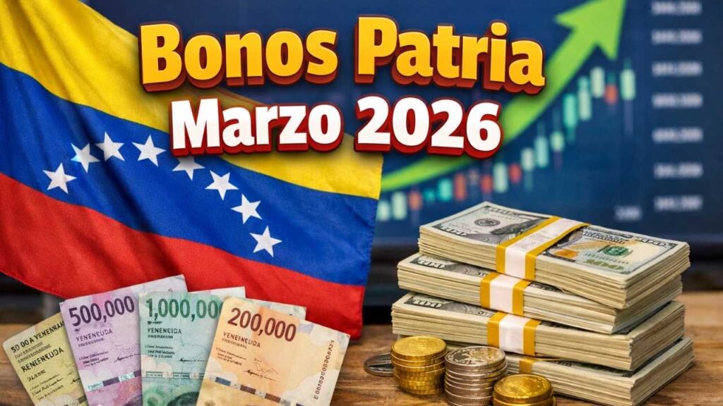 Bonos Patria Marzo 2026: Fechas de Pago del 4 al 10 y del 18 al 25, Cómo Acceder Vía VeMonedero